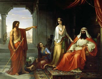 john the baptist rebukes Herod